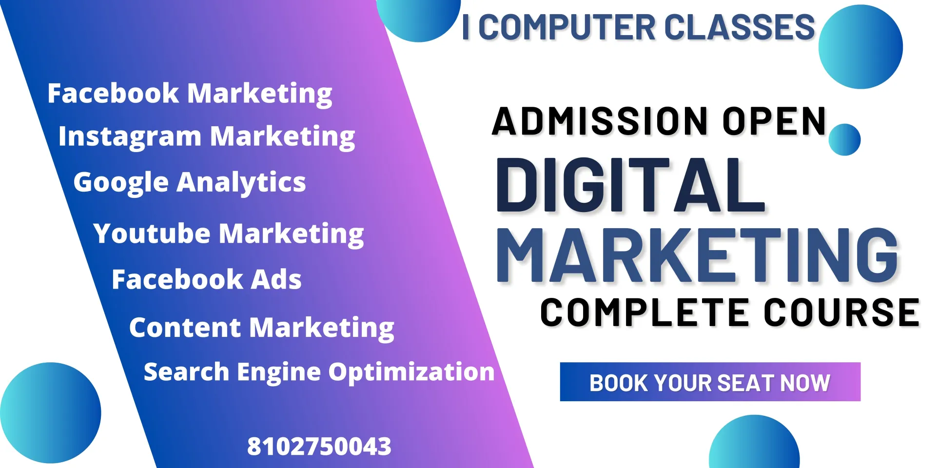 ADCA + DIGITAL MARKETING COURSE