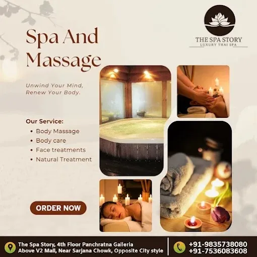 The Spa Story (VS Wellness Ent) : Best Thai Spa in Ranchi : Best Massage Centre in Ranchi