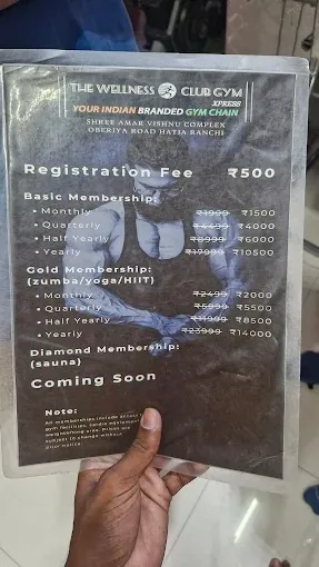 The wellness club gym xpress Hatia in ranchi