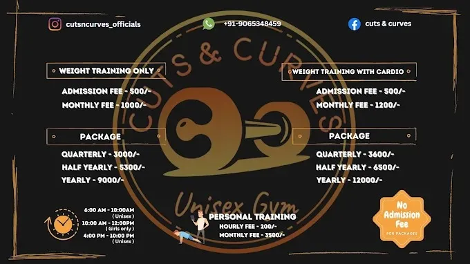 Cuts & Curves - Unisex Gym in Ranchi